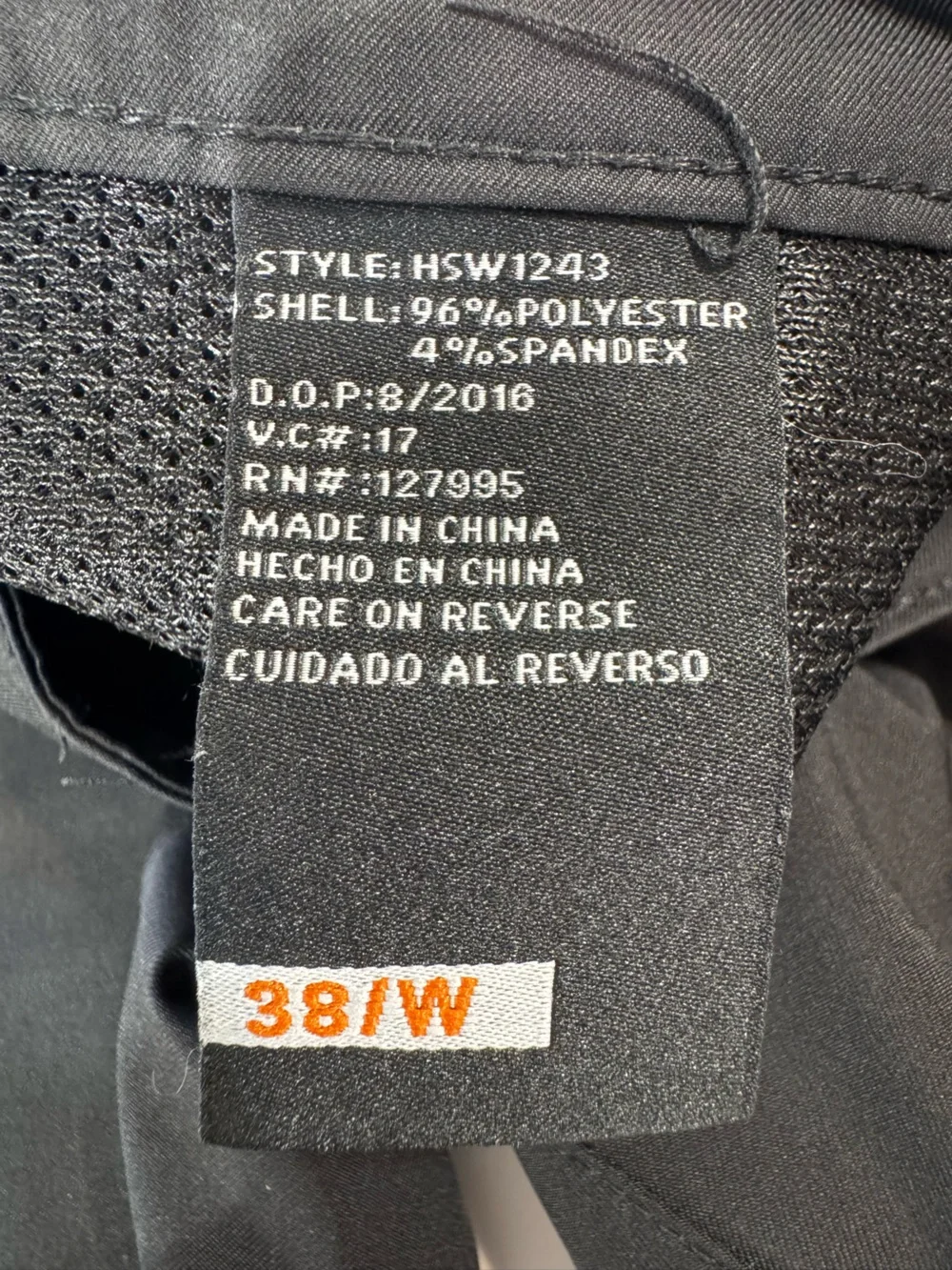 Hawke & Co Black Men's Cargo Shorts 38 - Picture 4 of 8